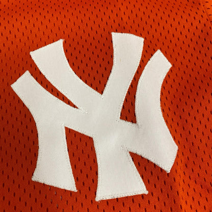 MAJESTIC | マジェスティック MAJESTIC ゲームシャツ カラー:オレンジ ｻｲｽﾞ:L 年式:90S model:NEW YORK YANKEES USA製 半袖シャツ オレンジ サイズ：L【加古川店】