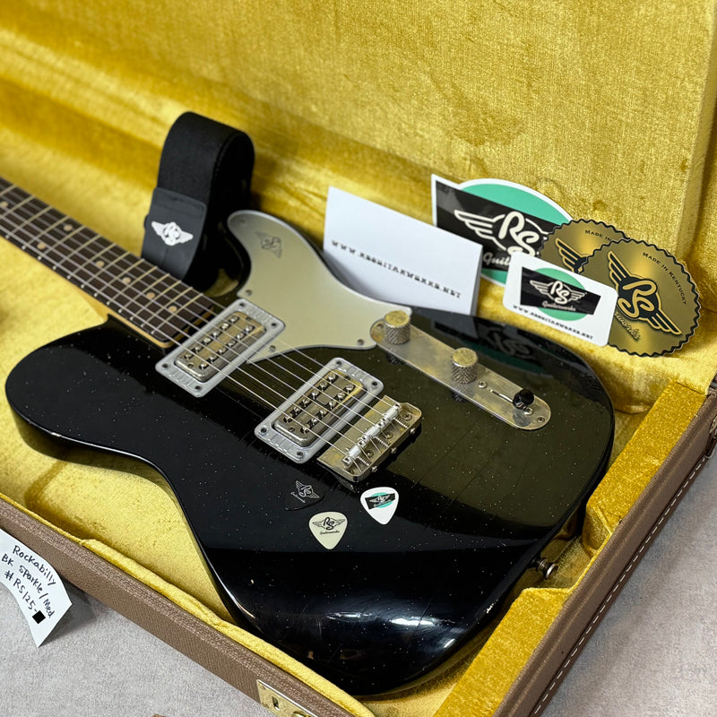 【新品】 RS Guitarworks | アールエスギターワークス 楽器 Rockabilly Black Sparkle "STEREON MUSIC"Order Model 2025年製【加古川店】