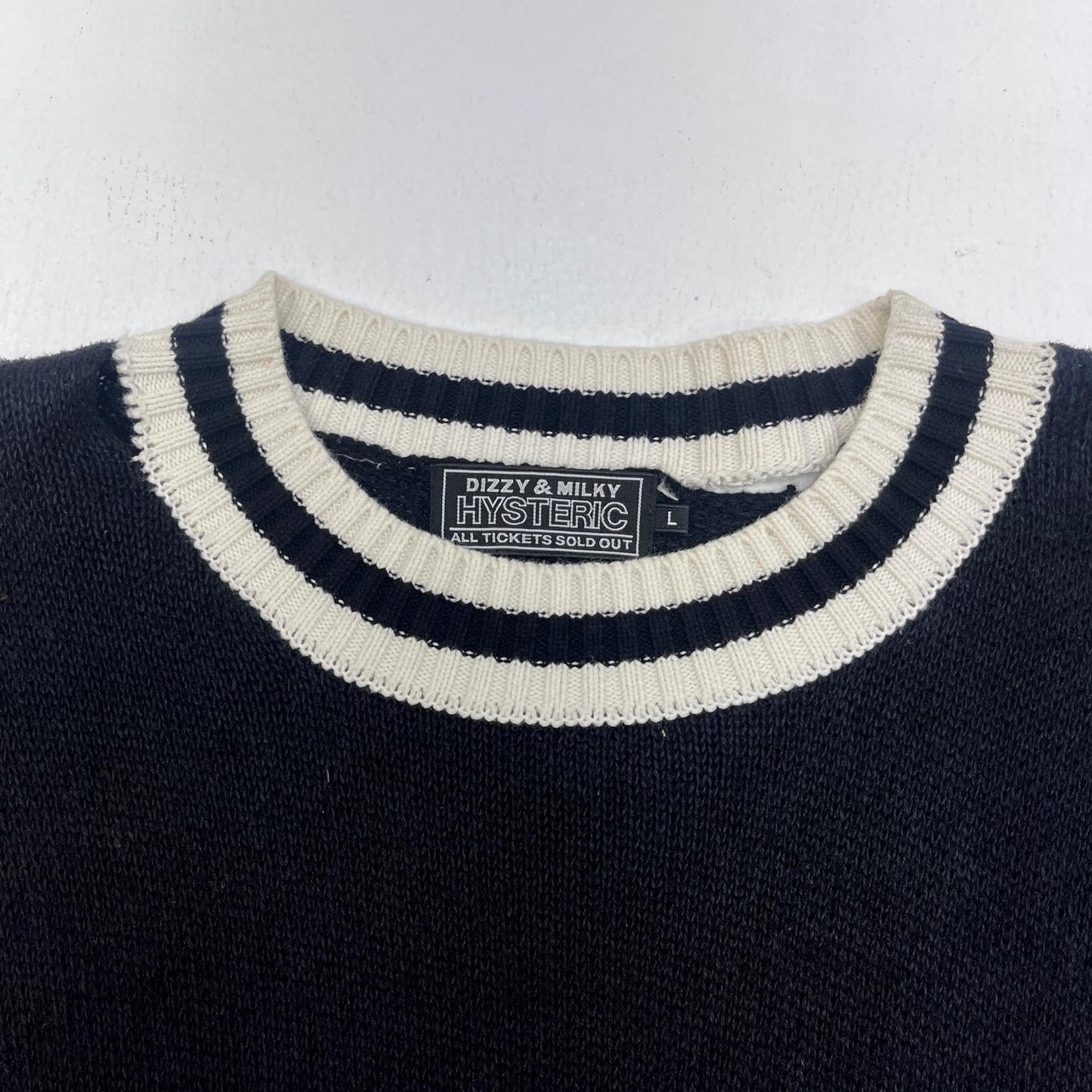 HYSTERIC GLAMOUR | ヒステリックグラマー ニット 02223NS03 ブラック サイズ：L【加古川店】