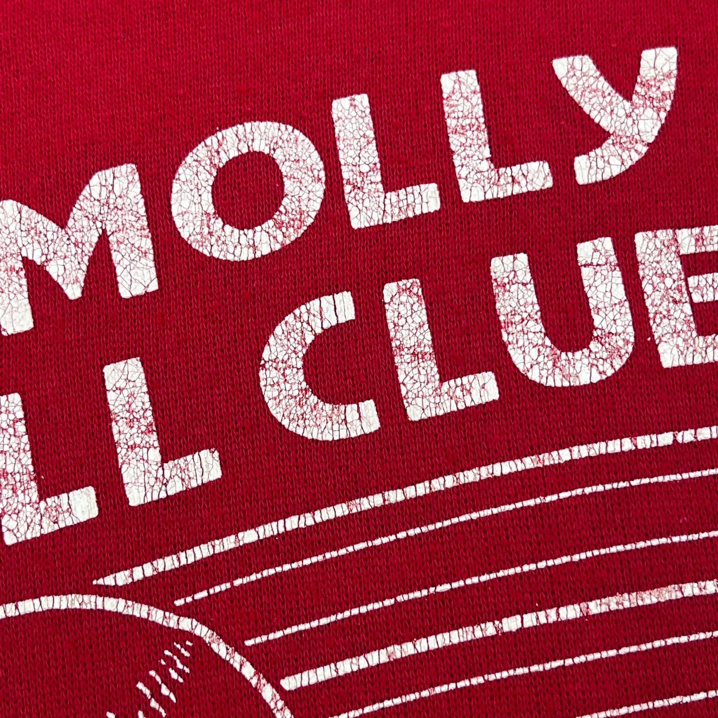 VINTAGE衣料 | ヴィンテージイリョウ 80s TULTEX:JOLLY MOLLY~ スウェット レッド サイズ：XL【加古川店】
