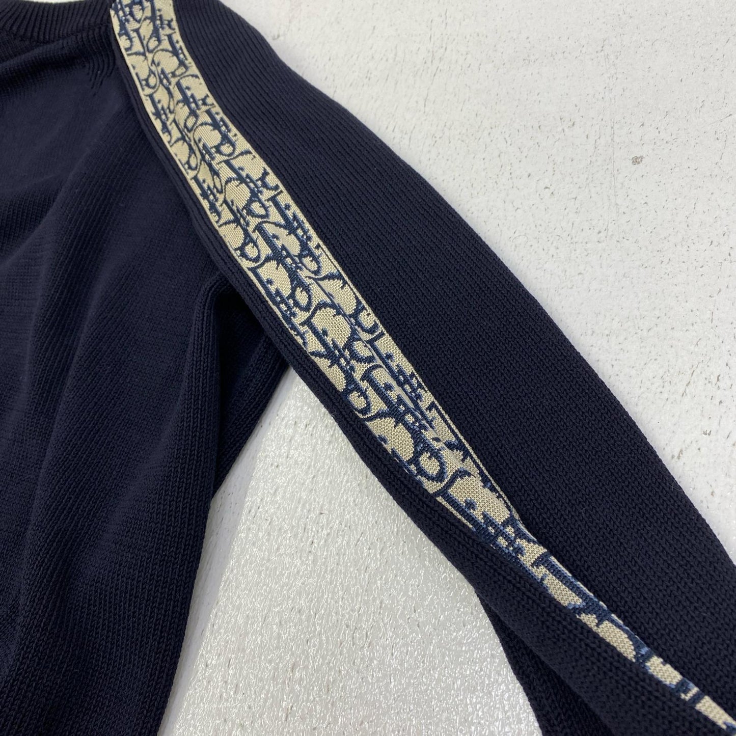 Dior | ディオール オブリーク ニット ニット 113M638AT187 ネイビー サイズ：XL【加古川店】