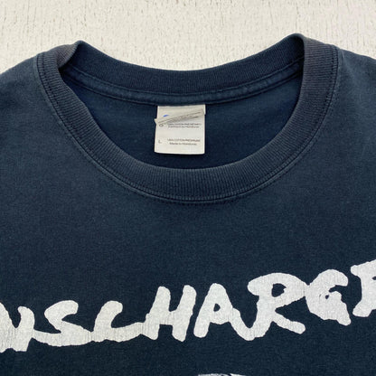 DISCHARGE 半袖Ｔシャツ 03年Copyright ブラック サイズ：L【加古川店】