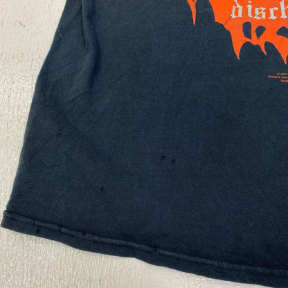 DISCHARGE 半袖Ｔシャツ 03年Copyright ブラック サイズ：L【加古川店】
