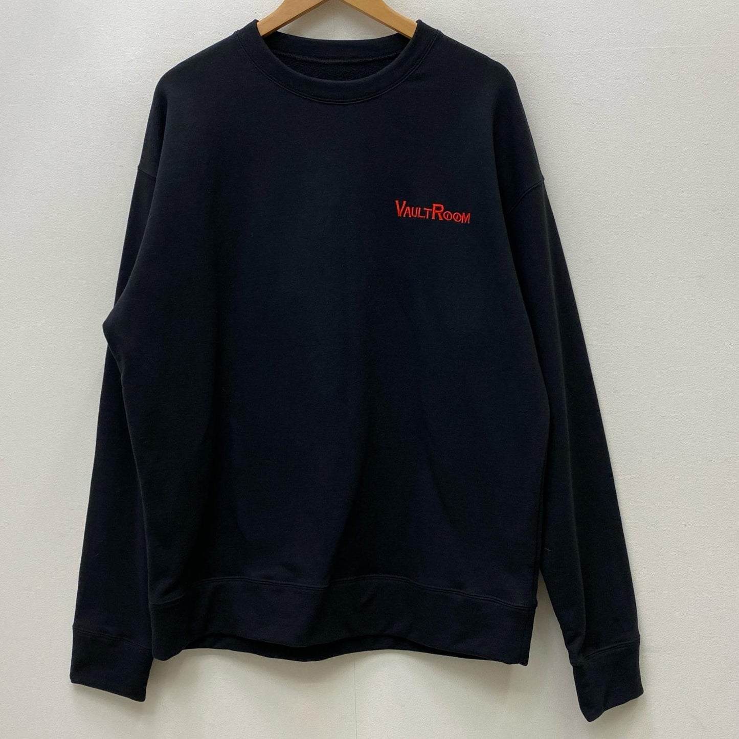 VR × Rathalos CREWNECK/VAULTROOM スウェット ブラック サイズ：L【加古川店】