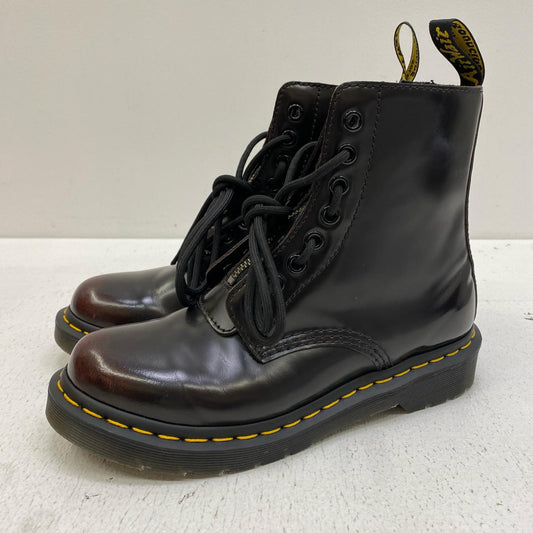 Dr.Martens | ドクターマーチン 1460 PASCAL FRNT ZIP ブーツ ブラウン【加古川店】
