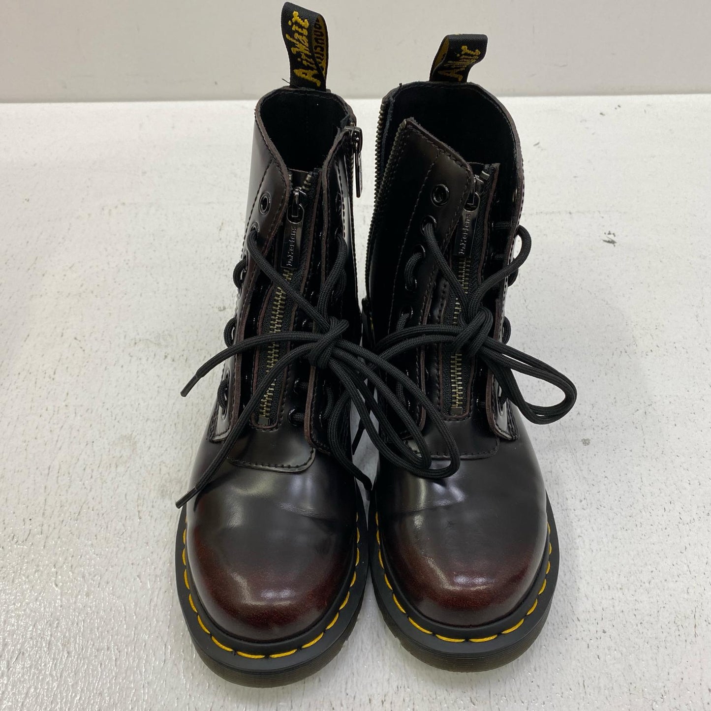 Dr.Martens | ドクターマーチン 1460 PASCAL FRNT ZIP ブーツ ブラウン【加古川店】