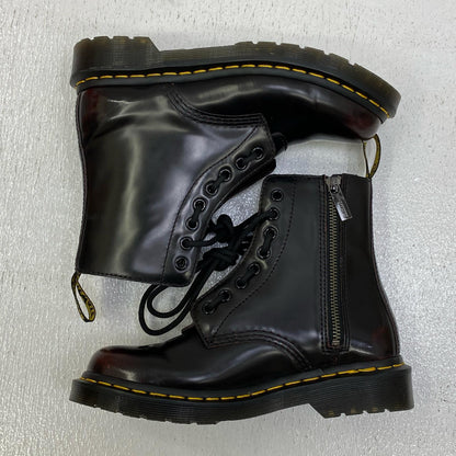 Dr.Martens | ドクターマーチン 1460 PASCAL FRNT ZIP ブーツ ブラウン【加古川店】
