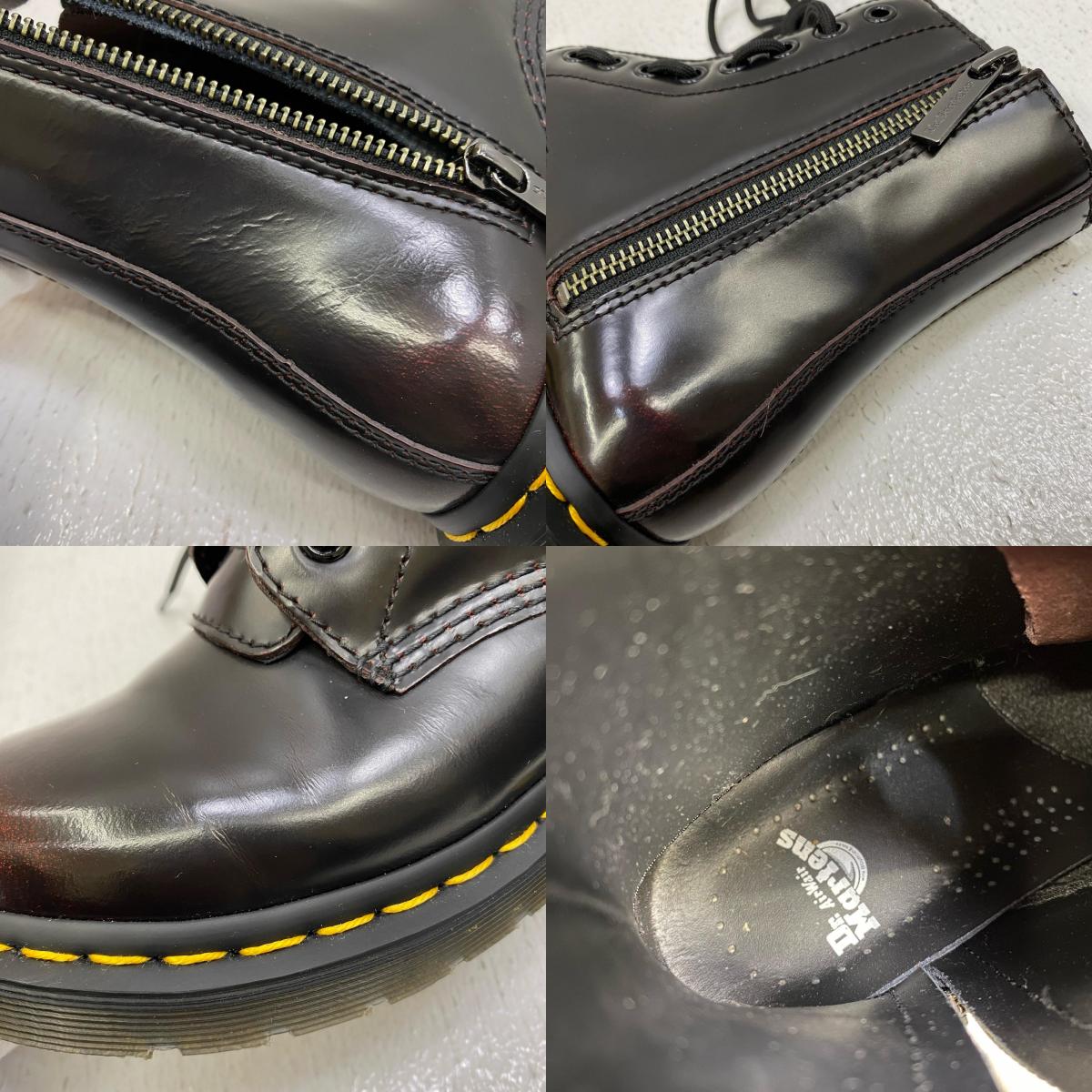 Dr.Martens | ドクターマーチン 1460 PASCAL FRNT ZIP ブーツ ブラウン【加古川店】