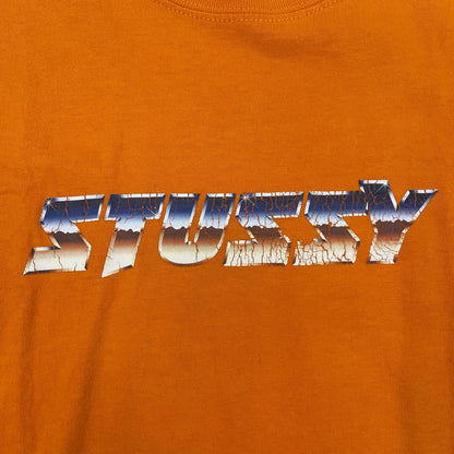 STUSSY | ステューシー LOGO 半袖Ｔシャツ オレンジ サイズ：S【加古川店】