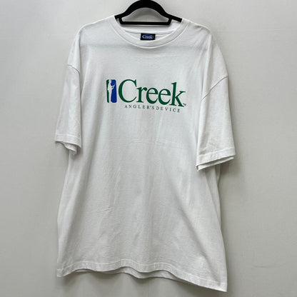 Creek Angler's Device | クリークアングラーズデバイス LOGO TEE 半袖Ｔシャツ ホワイト サイズ：XXL【加古川店】