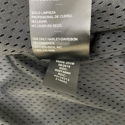 HARLEY-DAVIDSON | ハーレーダビットソン Ozello ライダースジャケット 98006-20VM ブラック サイズ：S【加古川店】