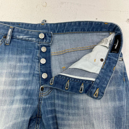 DSQUARED2 | ディースクエアード CLASSIC KENNY JEANS デニムパンツ S74LB1306 インディゴ サイズ：50【加古川店】