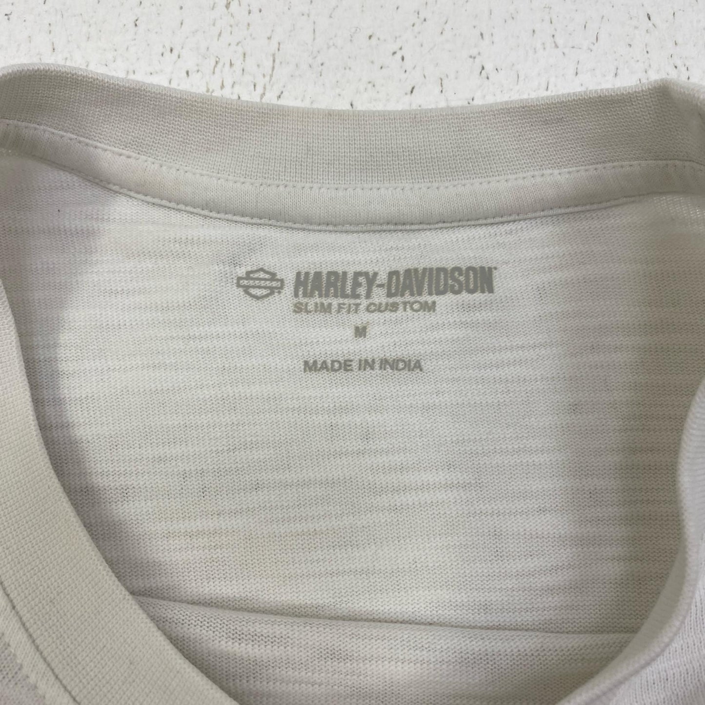 HARLEY-DAVIDSON | ハーレーダビットソン ファイヤーパターン 長袖Ｔシャツ 96208-24AC ホワイト サイズ：M【加古川店】