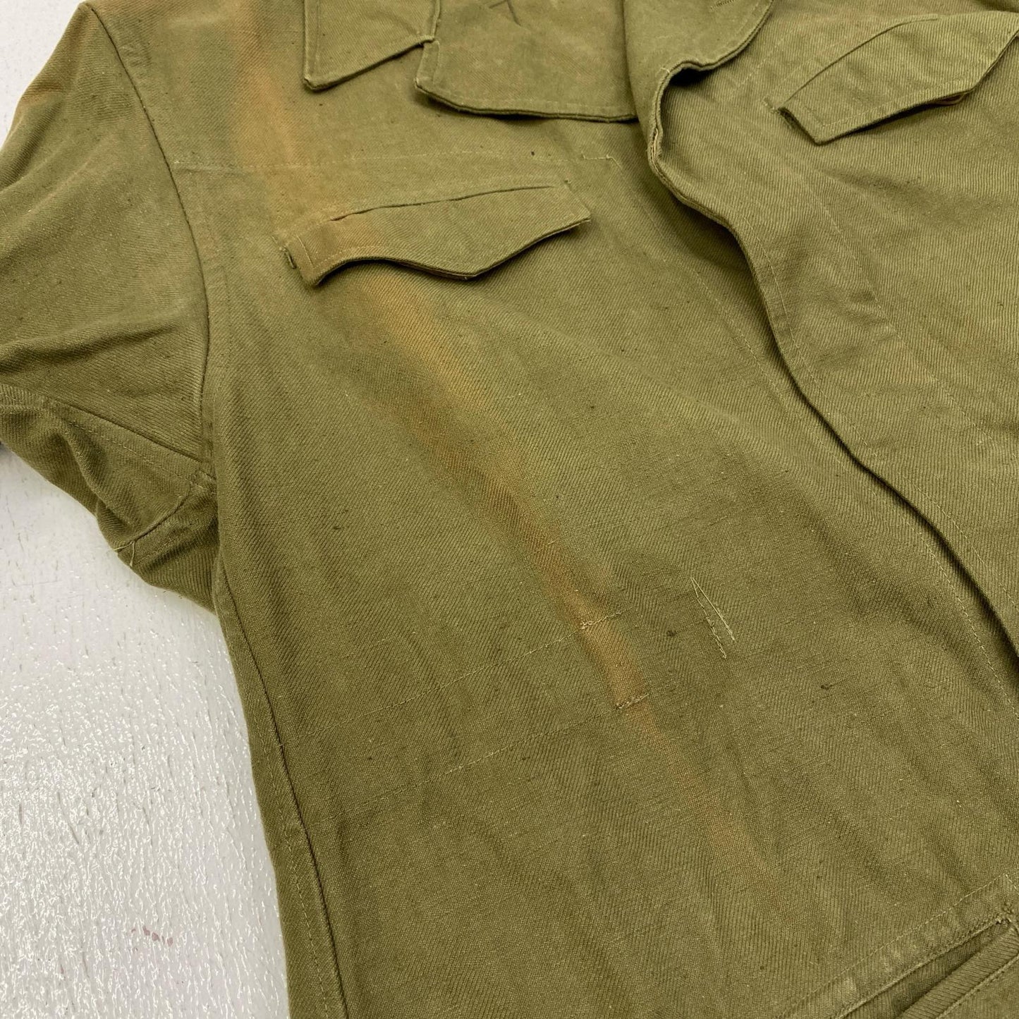 MILITARY衣料 | ミリタリーイリョウ M-47 FIELD JKT:前期型初期 その他アウター グリーン サイズ：46【加古川店】