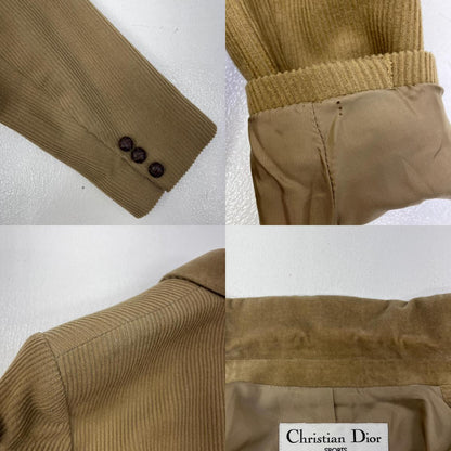 Christian Dior | クリスチャンディオール テーラードジャケット 4E1A77O ベージュ サイズ：M【加古川店】