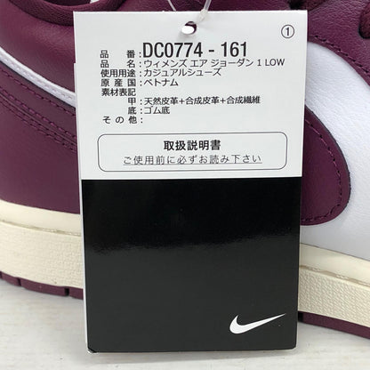 NIKE | ナイキ Women's Air Jordan 1 Low スニーカー DC0774-161 パープル【加古川店】