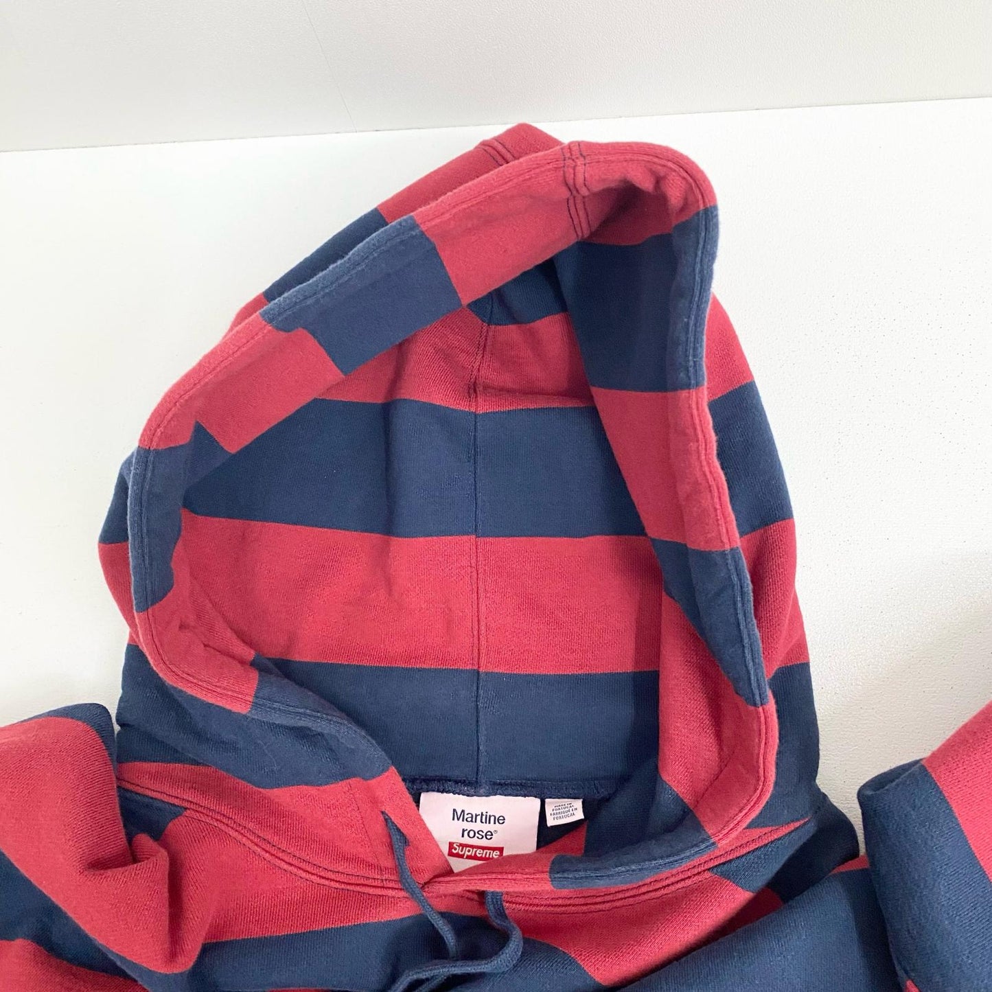 Supreme | シュプリーム ×MARTIN ROSE プルオーバーパーカー ボーダー XLサイズ 24AW パーカー サイズ：XL