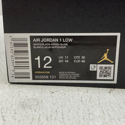 NIKE | ナイキ Air Jordan 1 Low 'Green Glow' スニーカー 553558-131 マルチカラー【加古川店】