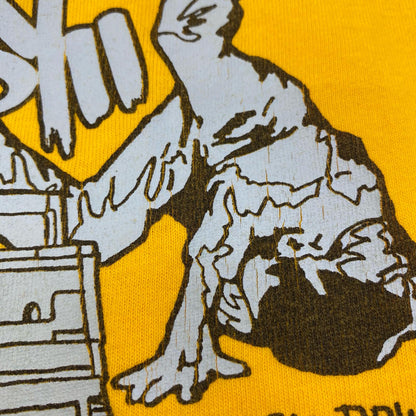 STUSSY | ステューシー ラジカセ ブレイクダンス 半袖Ｔシャツ イエロー サイズ：L【加古川店】