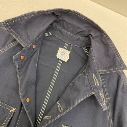 POST O'ALLS | ポストオーバーオールズ ENGINEERS' JACKET カバーオール ネイビー サイズ：S【加古川店】