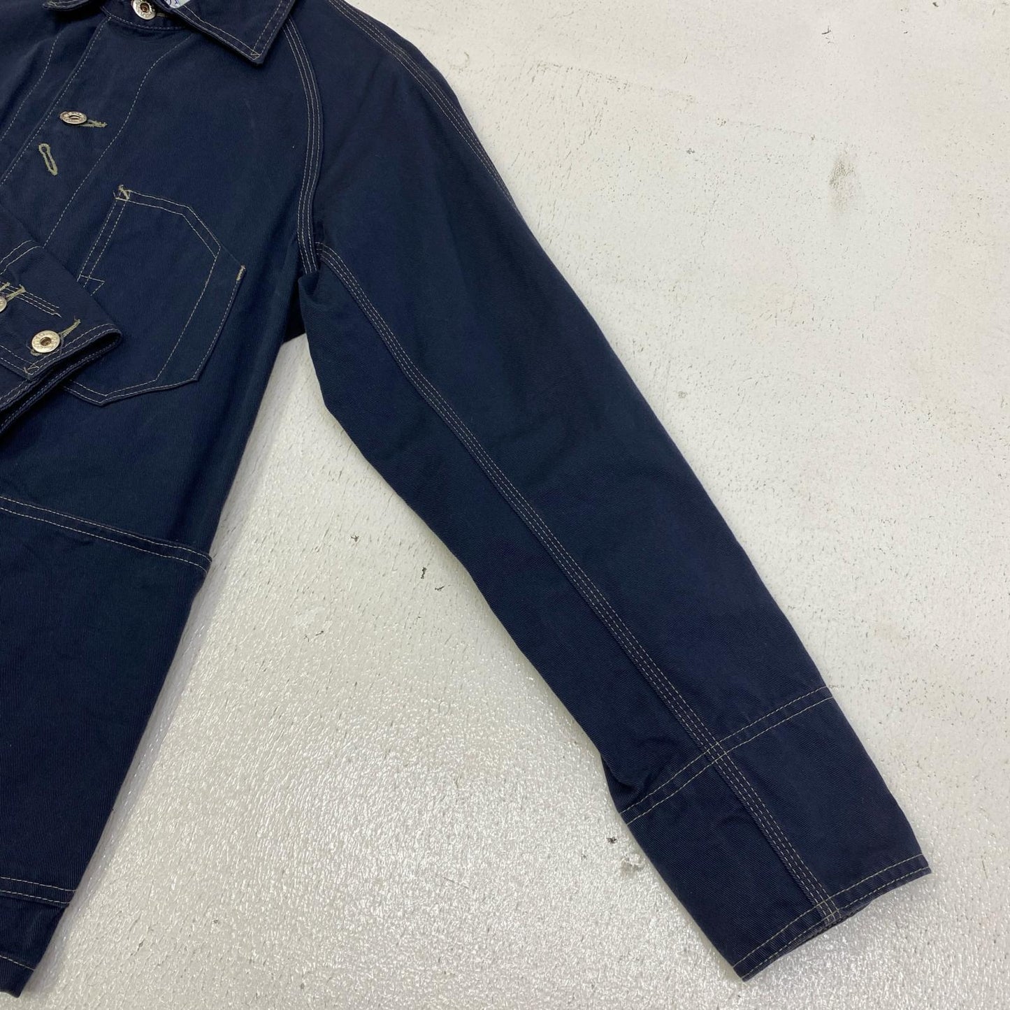 POST O'ALLS | ポストオーバーオールズ ENGINEERS' JACKET カバーオール ネイビー サイズ：S【加古川店】
