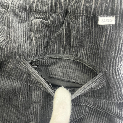SAPEur | サプール CORDUROY TRACK PANTS パンツ A0023-488 ブラック サイズ：L【加古川店】