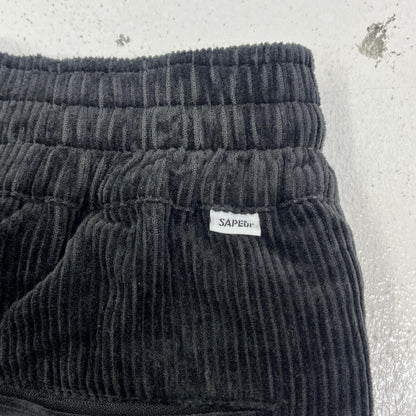 SAPEur | サプール CORDUROY TRACK PANTS パンツ A0023-488 ブラック サイズ：L【加古川店】
