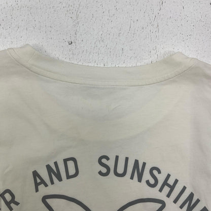 MONCLER | モンクレール SS T-SHIRT:胸/バックプリント 半袖Ｔシャツ J10918C00041/89A17 ホワイト サイズ：XXL【加古川店】