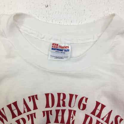 GRATEFUL DEAD:ADRENALIN SEE THE DEAD LIVE IN 1995 半袖Ｔシャツ ホワイト サイズ：L【加古川店】