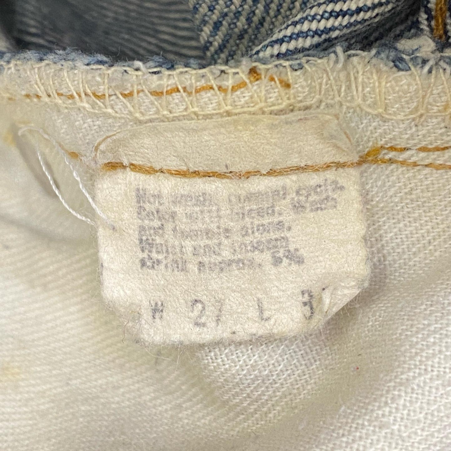 Levi's | リーバイス 501 66後期 デニムパンツ インディゴ サイズ：27【加古川店】