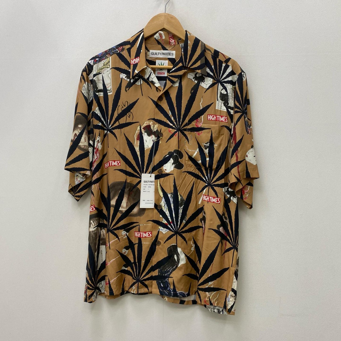 WACKOMARIA | ワコマリア HAWAIIAN SHIRT ( TYPE-2 ) 半袖シャツ HIGHTIMES-WM-HI06 サイズ：L【加古川店】