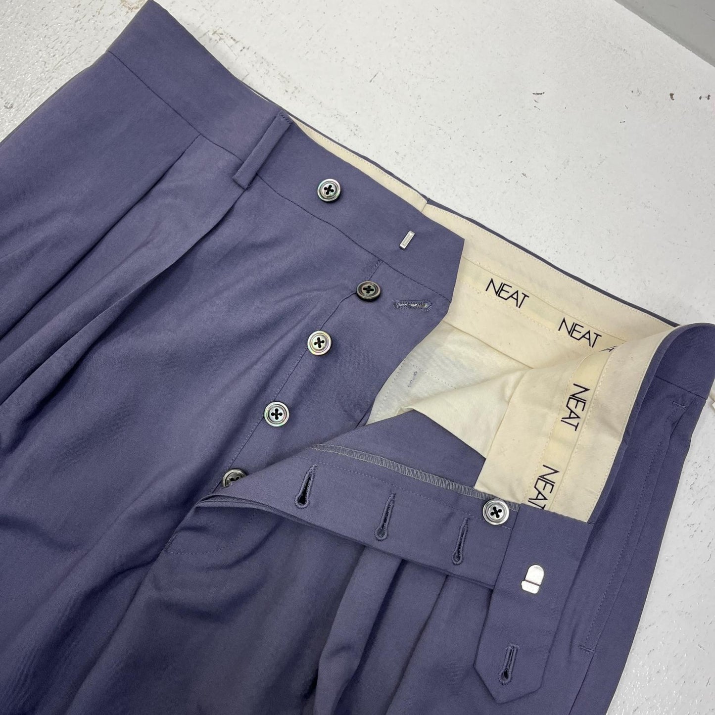 NEAT | ニート Grampians Wool Wide Type1 その他ボトムス 24-01GWW-TI グレー サイズ：50【加古川店】