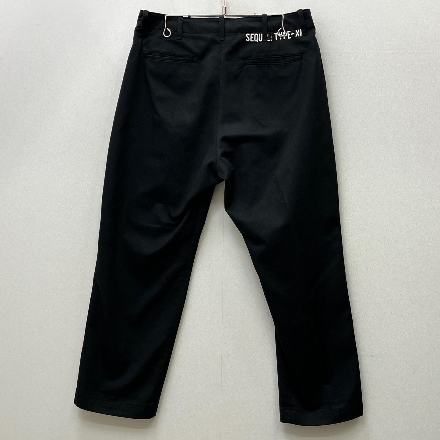 SEQUEL | シークエル TYPE-XF チノパンツ SQ-23AW-PT-01 ブラック サイズ：L【加古川店】