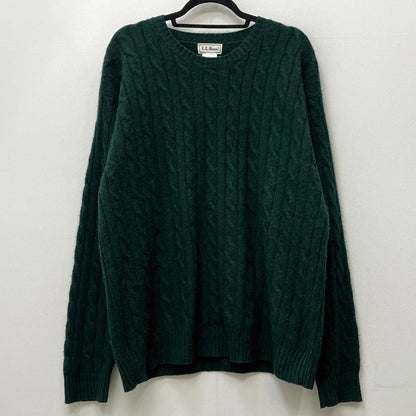 L.L.Bean | エルエルビーン cable knit ニット グリーン サイズ：L【加古川店】