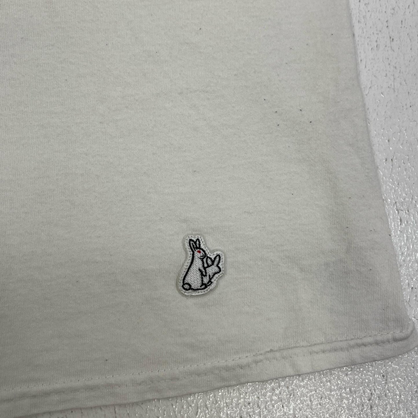 #FR2 | エフアールツー PLAYING RABBITS L/S T-SHIRT 長袖Ｔシャツ ホワイト サイズ：L【加古川店】