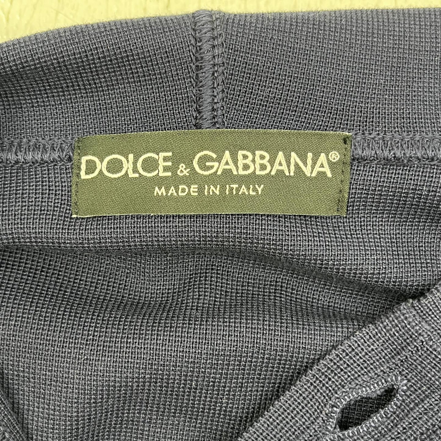 DOLCE & GABBANA | ドルチェアンドガッバーナ SILK HOODIE カーディガン GHC05K/F43A4 ネイビー サイズ：50【加古川店】