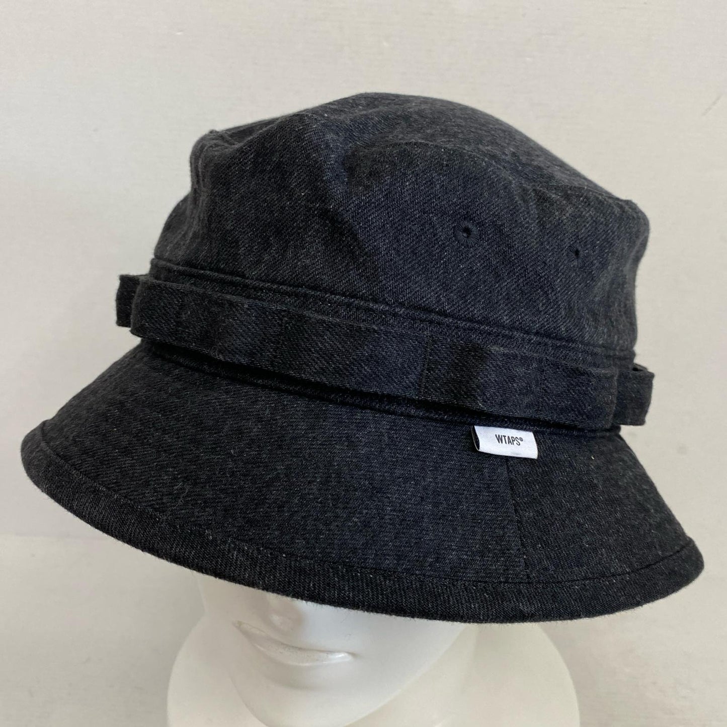 W)TAPS | ダブルタップス JUNGLE 03 HAT COTTON.DENIM.PROTECT ハット 23HCDT-HT20 ブラック サイズ：2【加古川店】