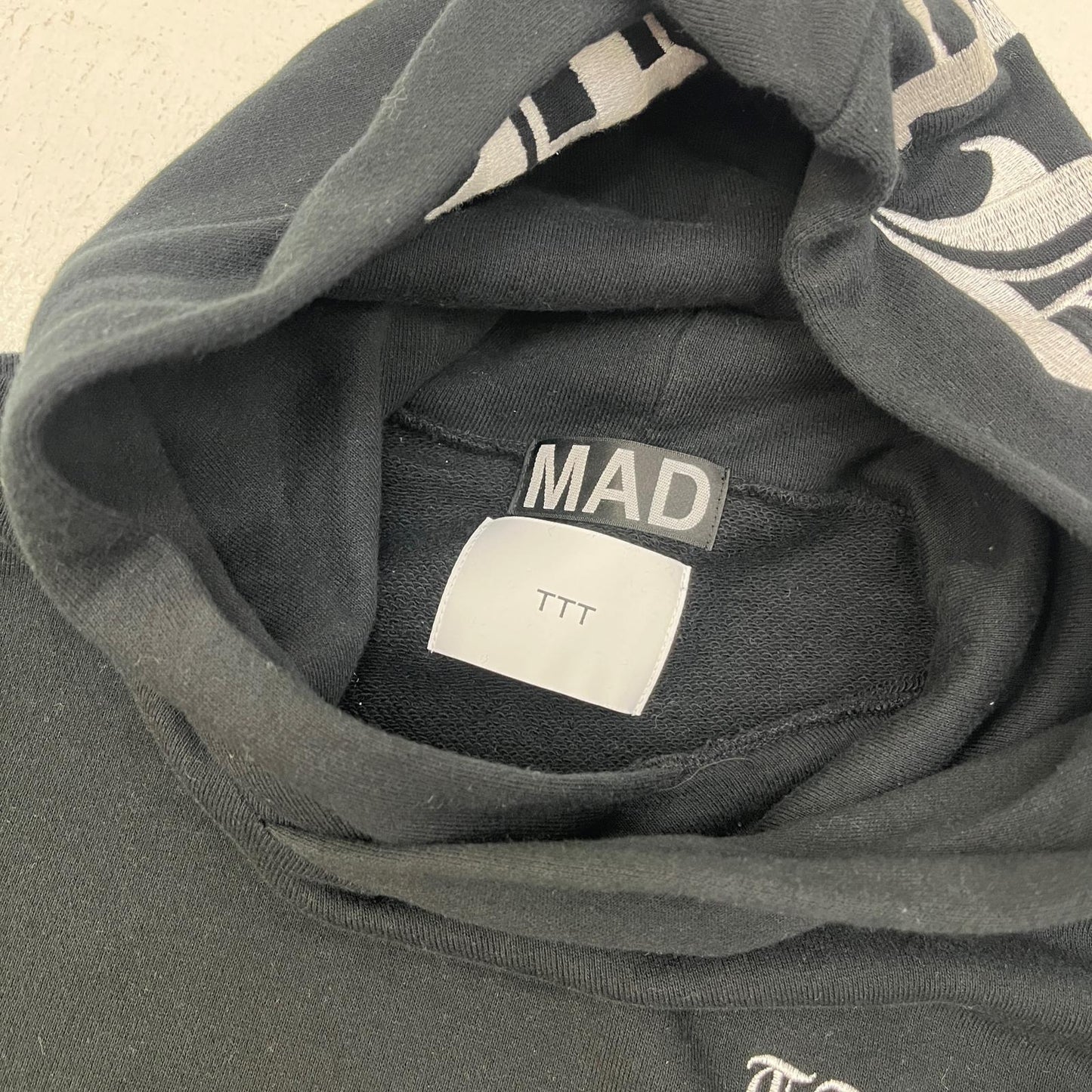 TTT MSW | ティー ×MADSTORE パーカー ブラック サイズ：M【加古川店】