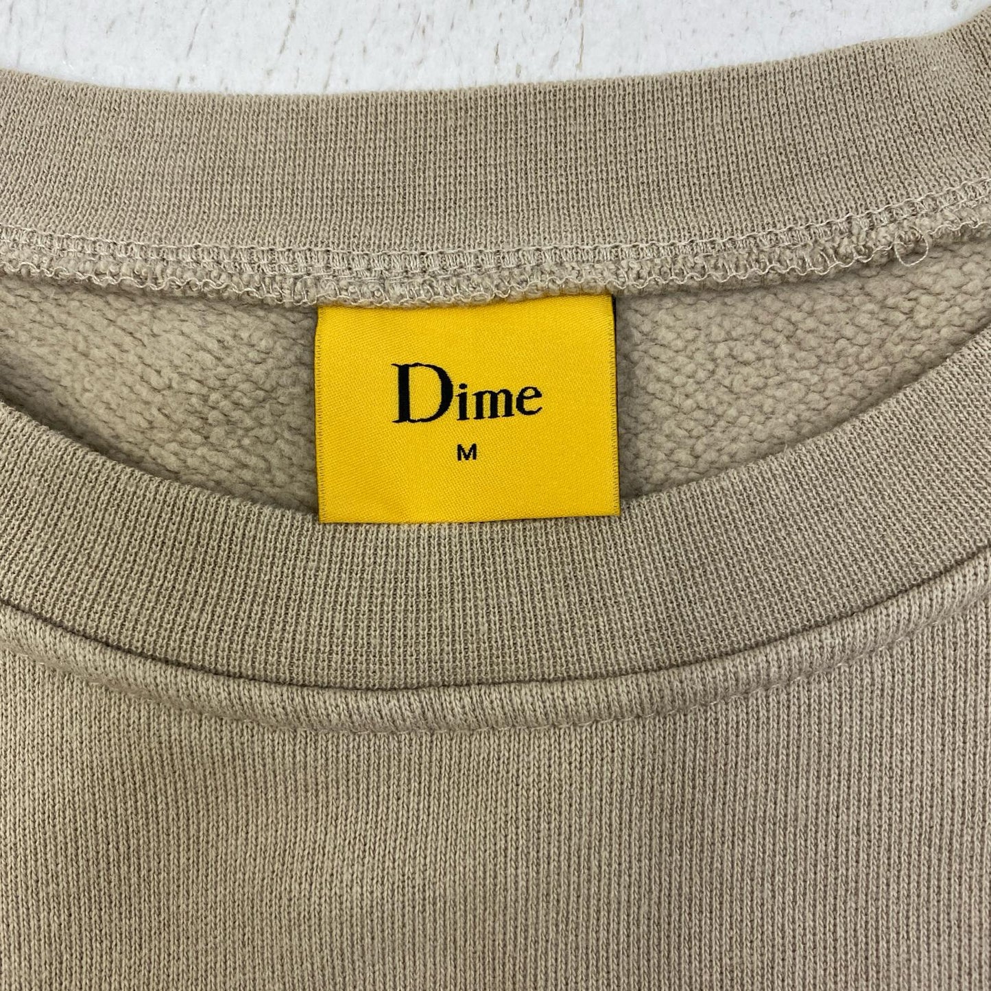 DIME | ダイム MONTREAL CHOCO LOGO SWEAT スウェット ベージュ サイズ：M【加古川店】