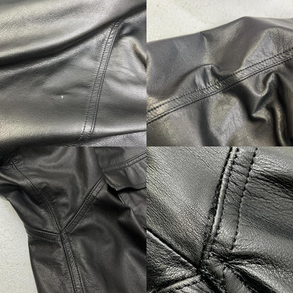 EXODUS/BDU LEATHER JACKET レザー 24FW-JKT-01 ブラック サイズ：M【加古川店】