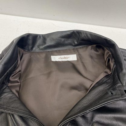 EXODUS/BDU LEATHER JACKET レザー 24FW-JKT-01 ブラック サイズ：M【加古川店】