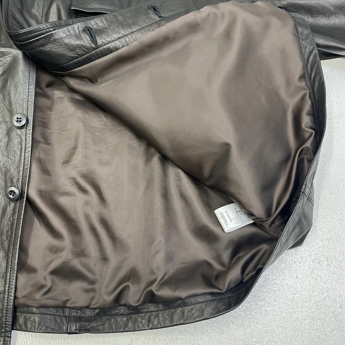 EXODUS/BDU LEATHER JACKET レザー 24FW-JKT-01 ブラック サイズ：M【加古川店】
