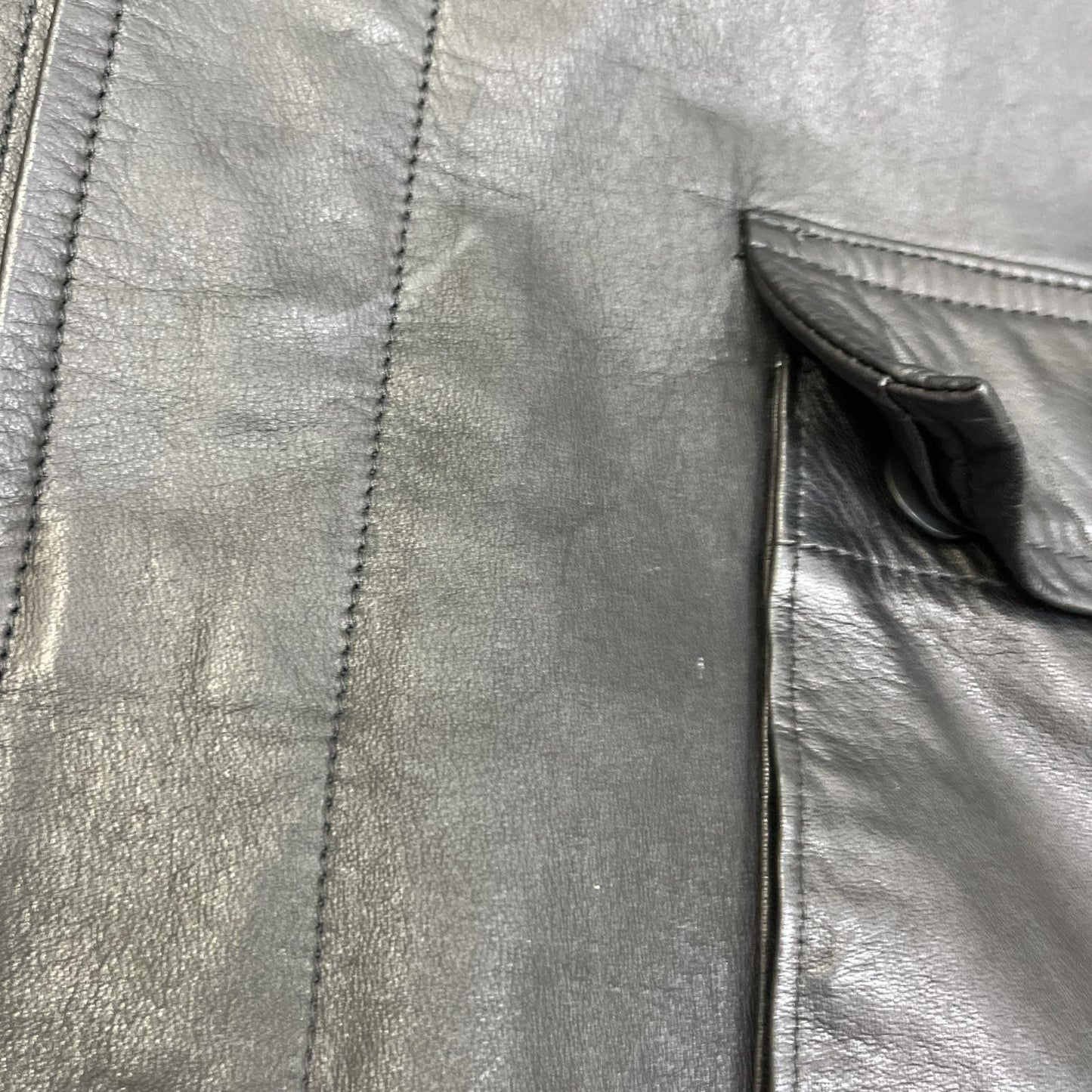 EXODUS/BDU LEATHER JACKET レザー 24FW-JKT-01 ブラック サイズ：M【加古川店】