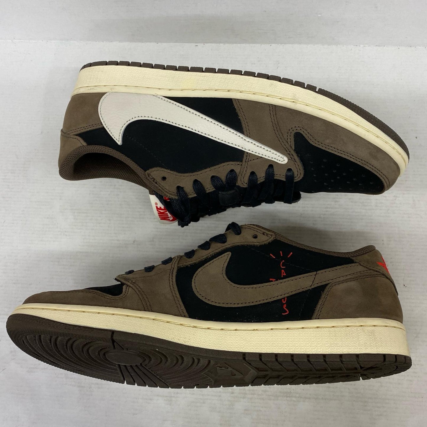 NIKE | ナイキ Travis Scott × Nike Air Jordan 1 Low OG SP-T スニーカー CQ4277-001 ブラウン【加古川店】
