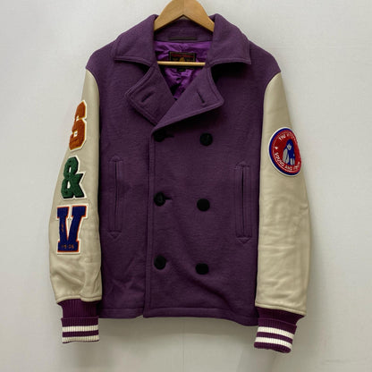 HYSTERIC GLAMOUR | ヒステリックグラマー SOUND&VISION ワッペン付 ピーコート その他アウター パープル【加古川店】