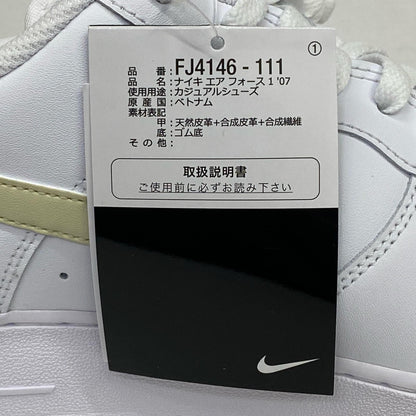 NIKE | ナイキ Air Force 1 Low '07 スニーカー FJ4146-111 ホワイト【加古川店】