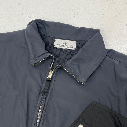 STONE ISLAND | ストーンアイランド sport jacket ナイロンジャケット 8115108M4 ブラック サイズ：L【加古川店】