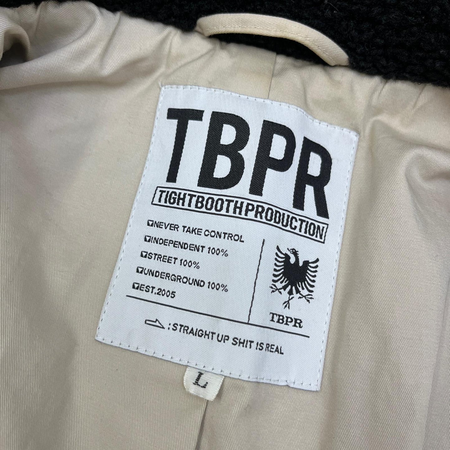 TIGHTBOOTH PRODUCTION | タイトブースプロダクション BOA FLIGHT JKT その他トップス ブラック サイズ：L【加古川店】