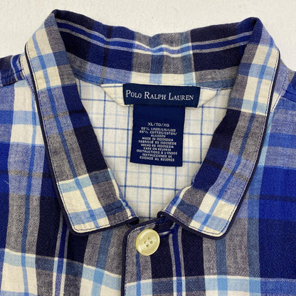 POLO RALPH LAUREN | ポロ・ラルフローレン ﾘﾈﾝﾊﾟｼﾞｬﾏｼｬﾂ SLEEPWEAR 半袖シャツ サイズ：XL【加古川店】