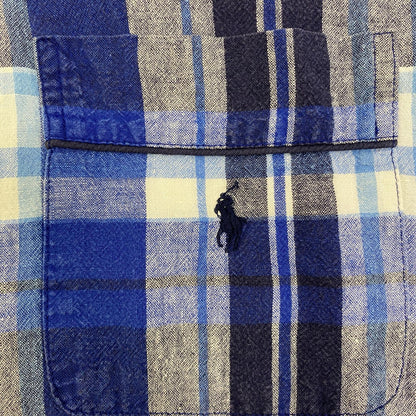 POLO RALPH LAUREN | ポロ・ラルフローレン ﾘﾈﾝﾊﾟｼﾞｬﾏｼｬﾂ SLEEPWEAR 半袖シャツ サイズ：XL【加古川店】
